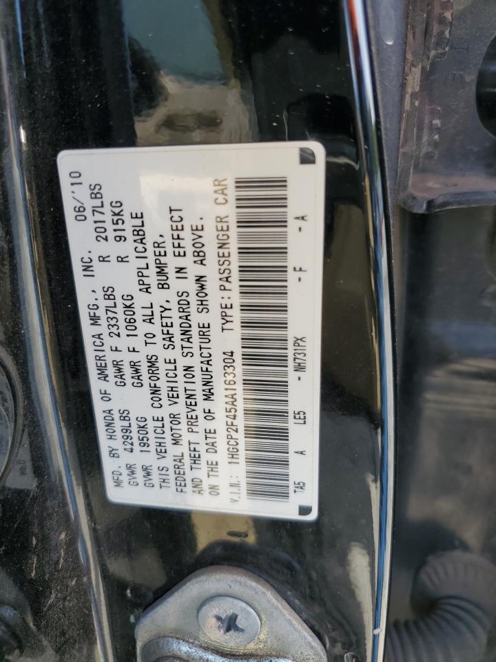 2010 HONDA ACCORD LXP photo 23