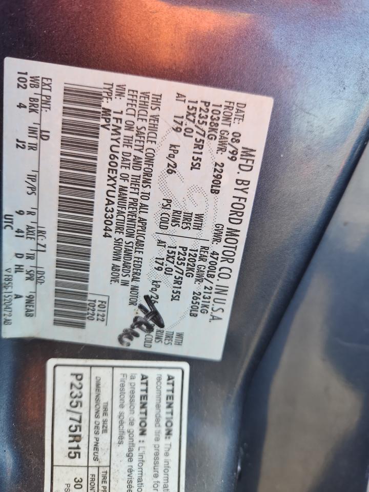 2000 FORD EXPLORER SPORT photo 13