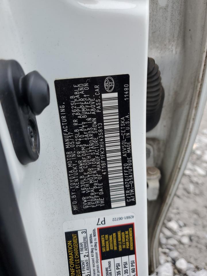 2017 TOYOTA CAMRY LE photo 34