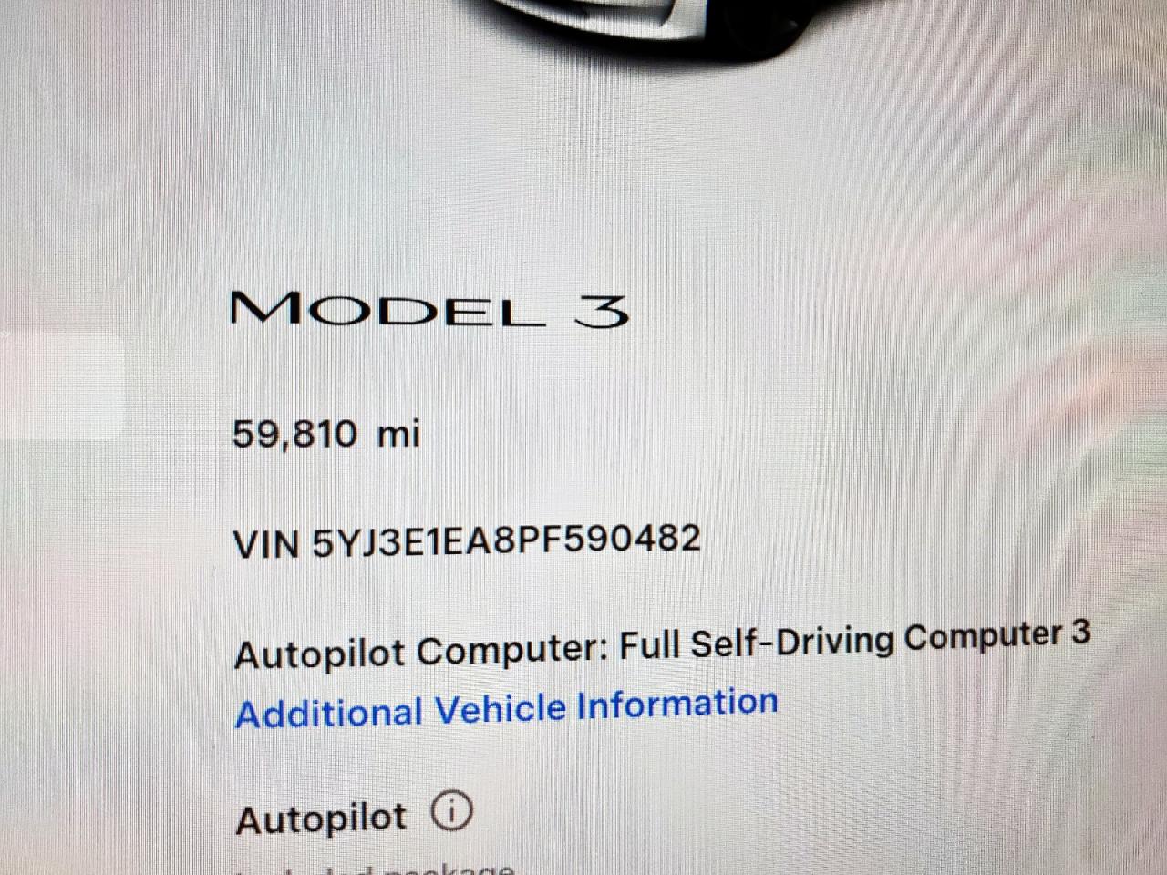 2023 TESLA MODEL 3 photo 9
