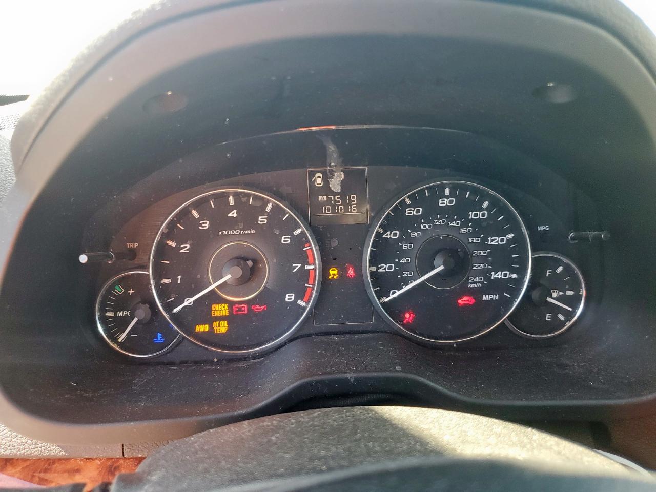 2012 SUBARU OUTBACK photo 9
