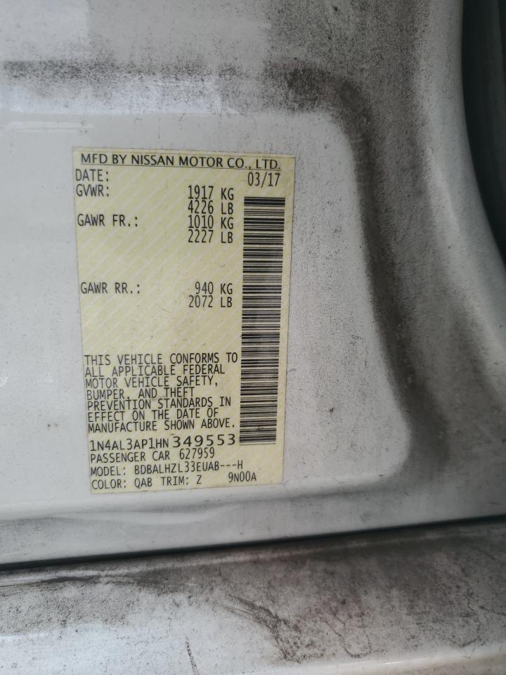2017 NISSAN ALTIMA 2.5 photo 23