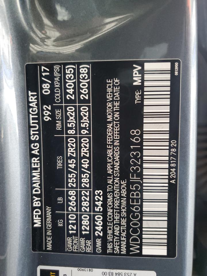 2018 MERCEDES-BENZ GLC 43 4MATIC AMG photo 12