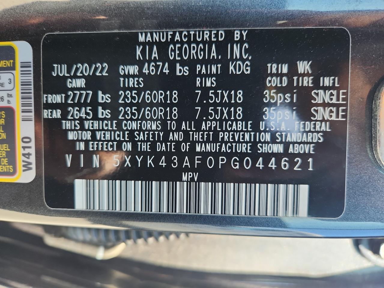 2023 KIA SPORTAGE SX photo 37