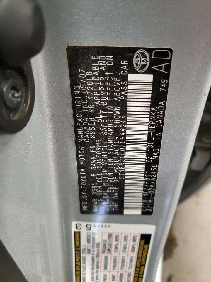 2007 TOYOTA COROLLA LE photo 34