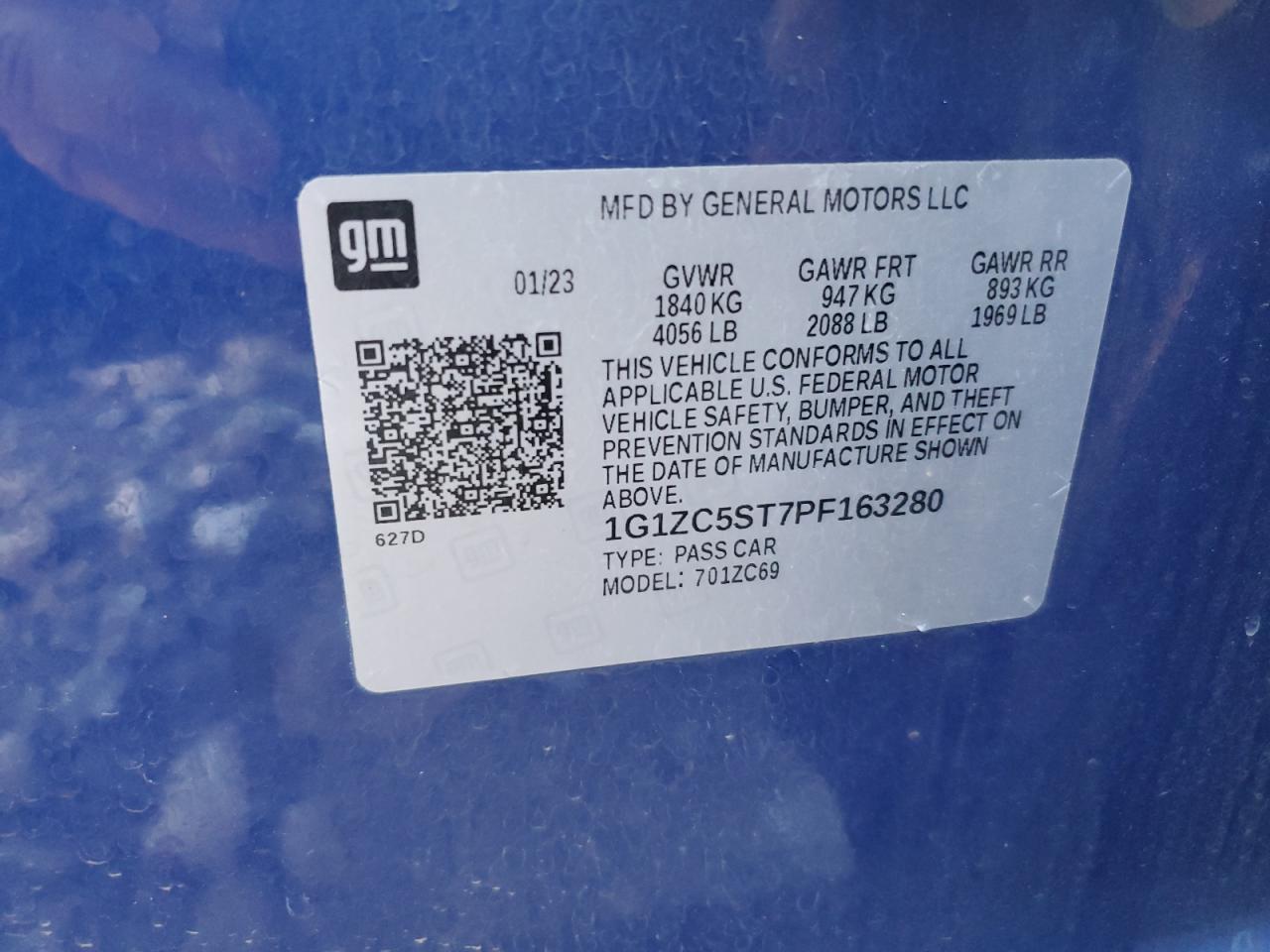 2023 CHEVROLET MALIBU LS photo 13