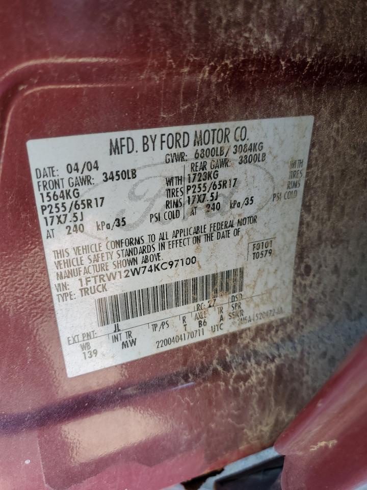 2004 FORD F150 SUPERCREW photo 23