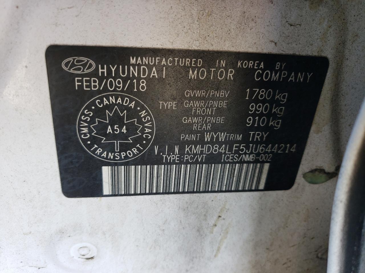 2018 HYUNDAI ELANTRA SEL photo 34