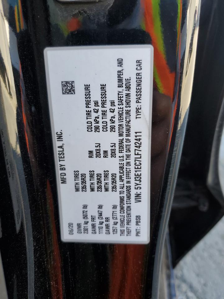 2020 TESLA MODEL 3 photo 23