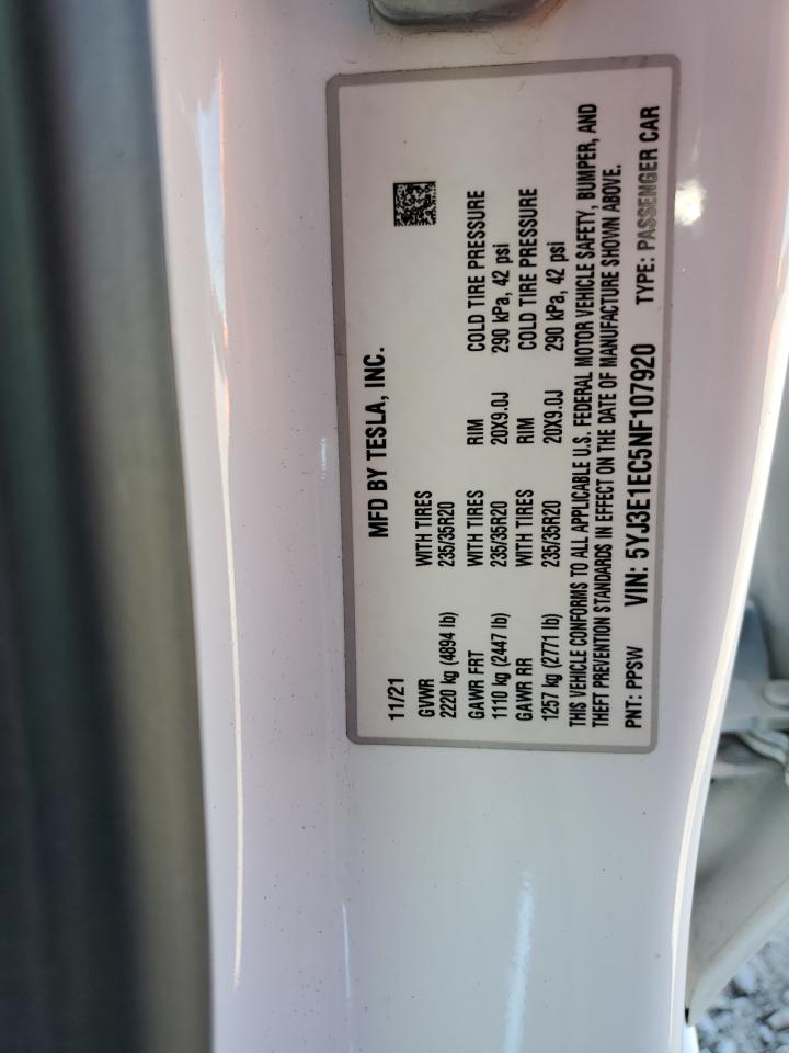 2022 TESLA MODEL 3 photo 34