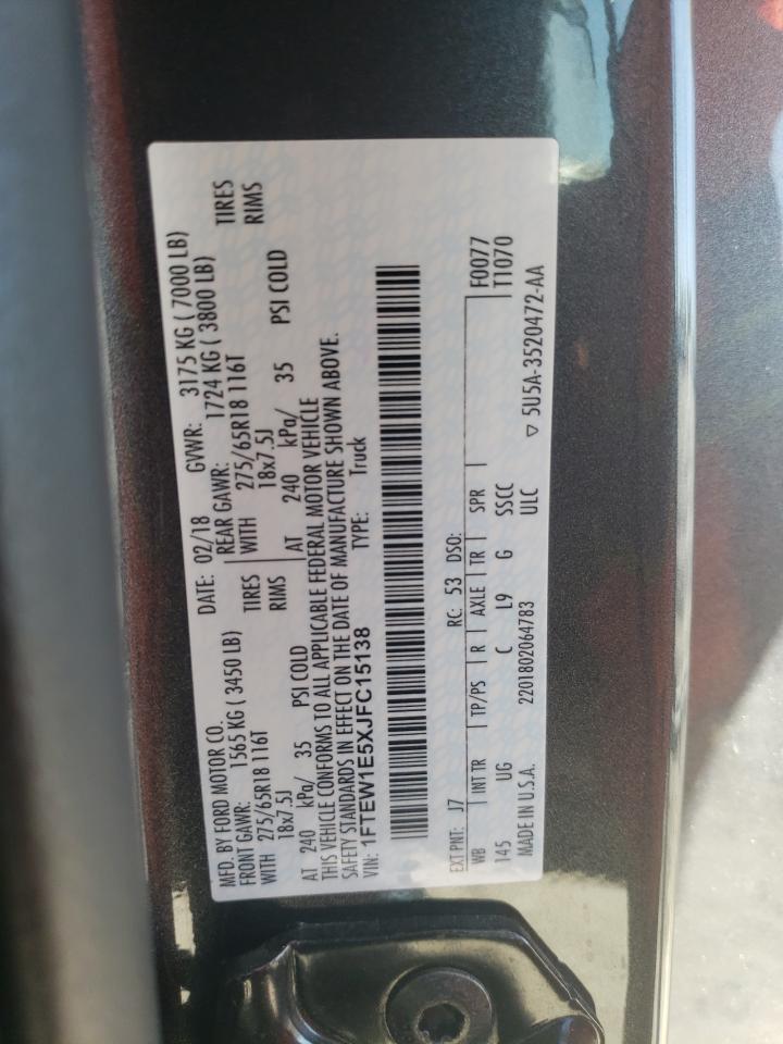 2018 FORD F150 SUPERCREW photo 25