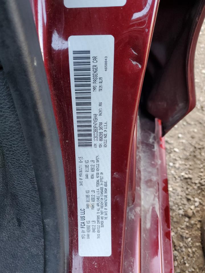 2015 CHRYSLER 200 S photo 23