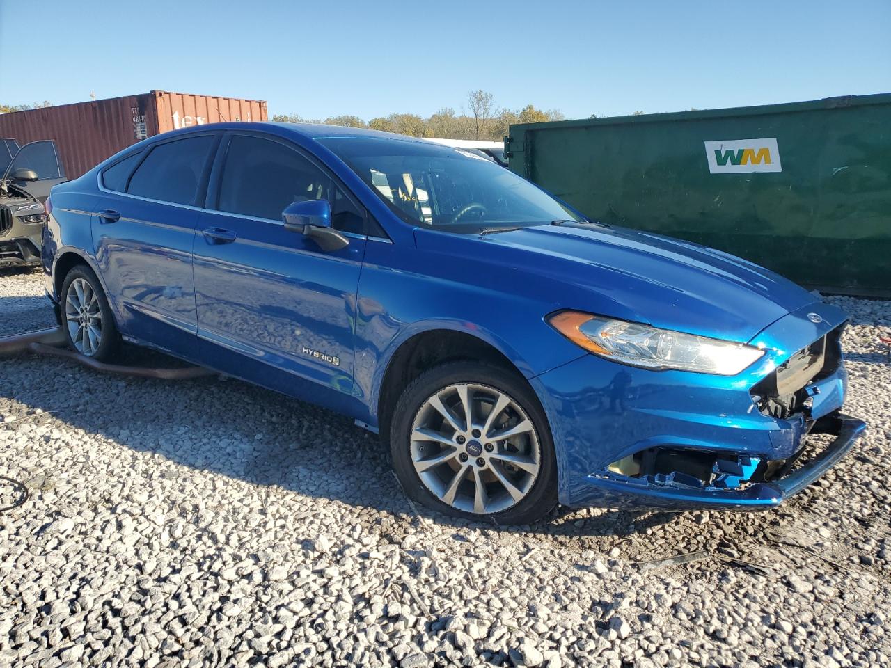 2017 FORD FUSION SE HYBRID photo 4