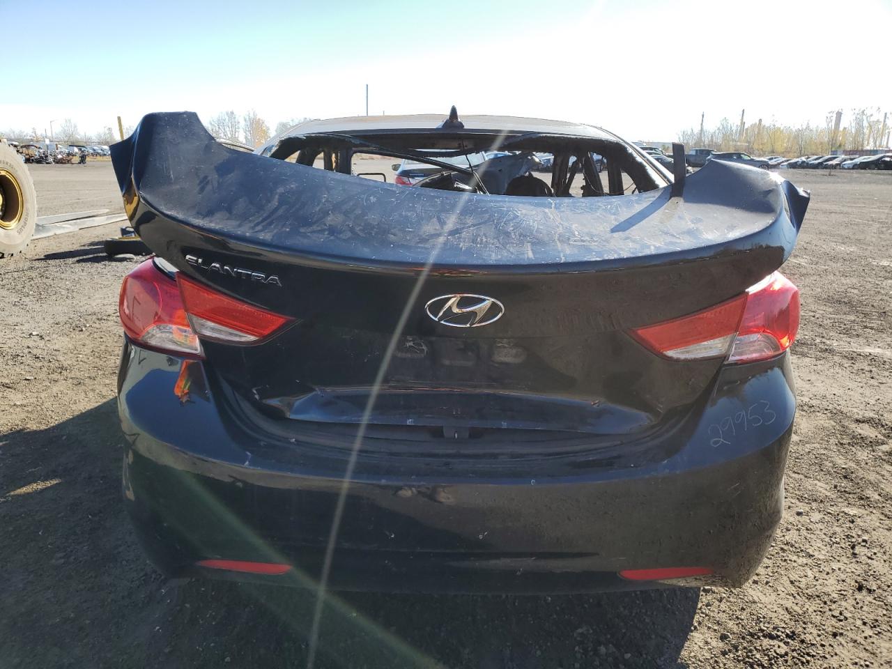 2013 HYUNDAI ELANTRA GLS photo 11