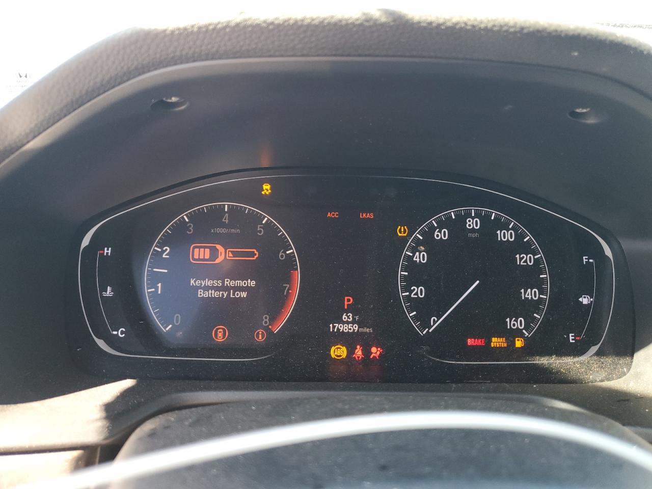 2018 HONDA ACCORD EX photo 9
