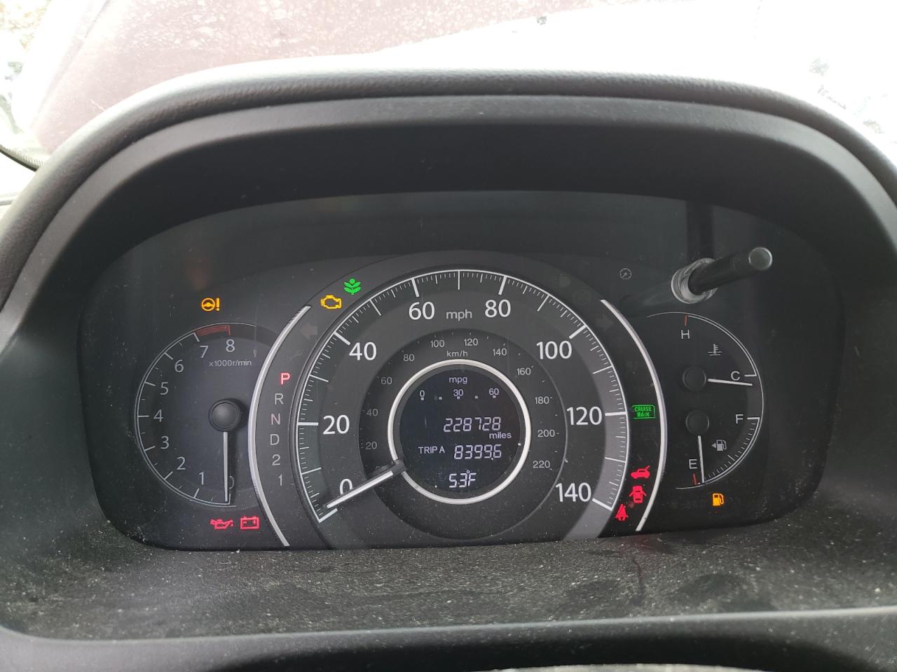 2014 HONDA CR-V EXL photo 9