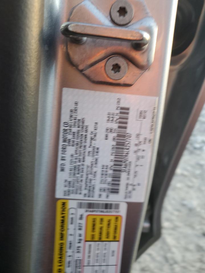 2020 FORD FUSION SE photo 34