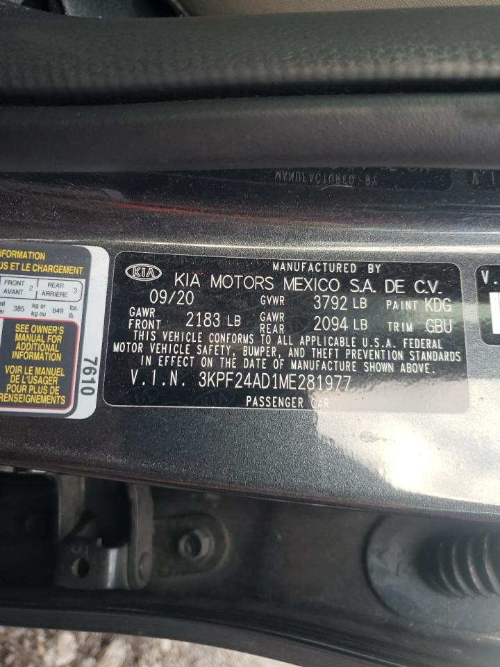 2021 KIA FORTE photo 37