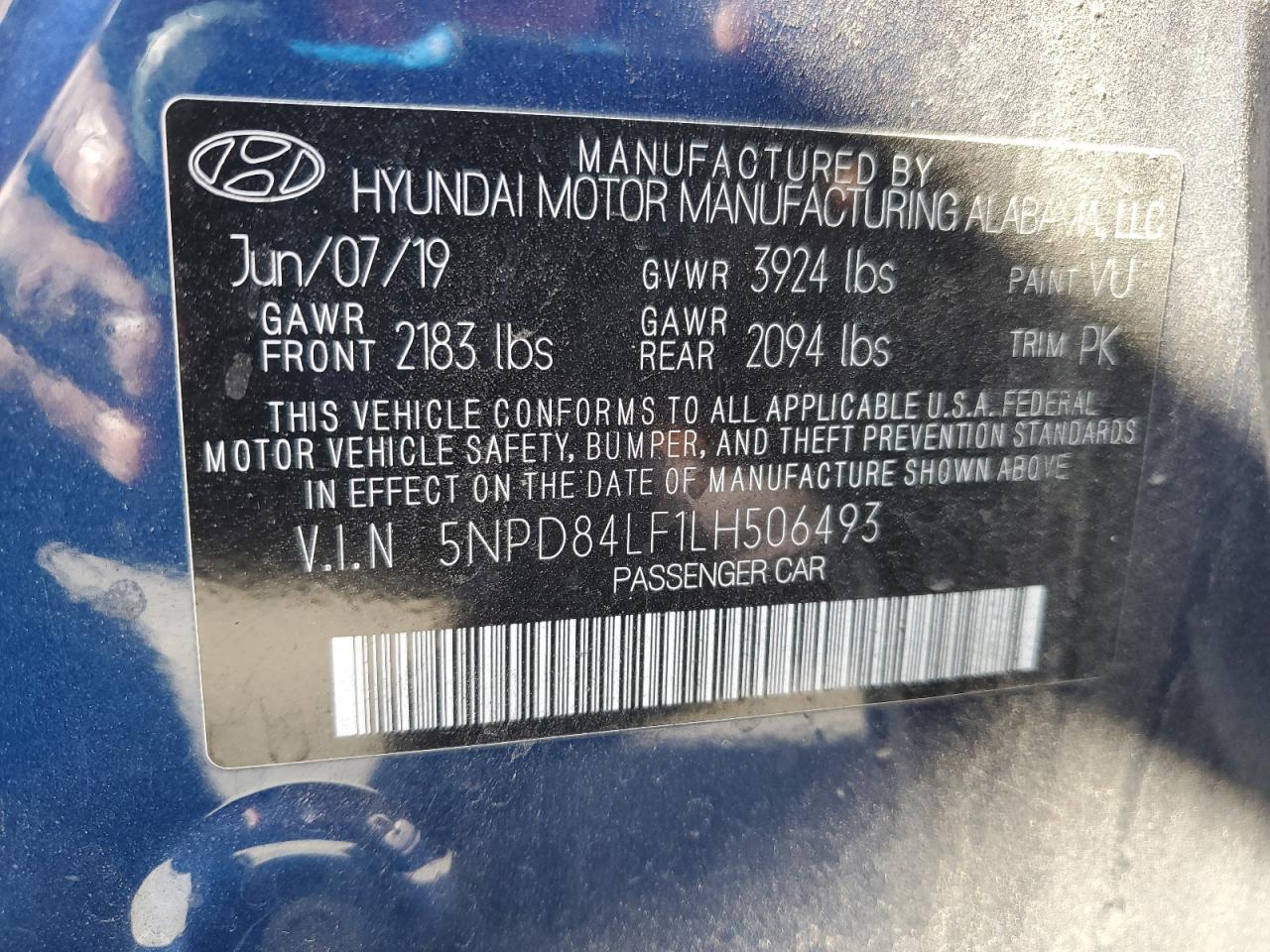 2020 HYUNDAI ELANTRA SEL photo 23
