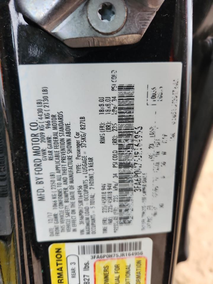2018 FORD FUSION SE photo 37
