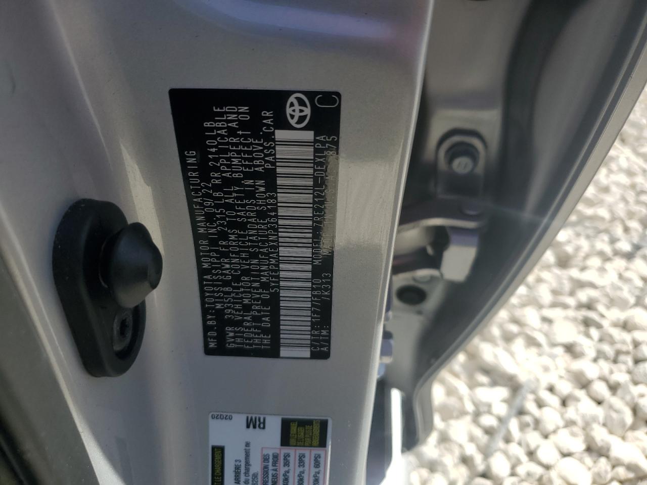 2022 TOYOTA COROLLA LE photo 25