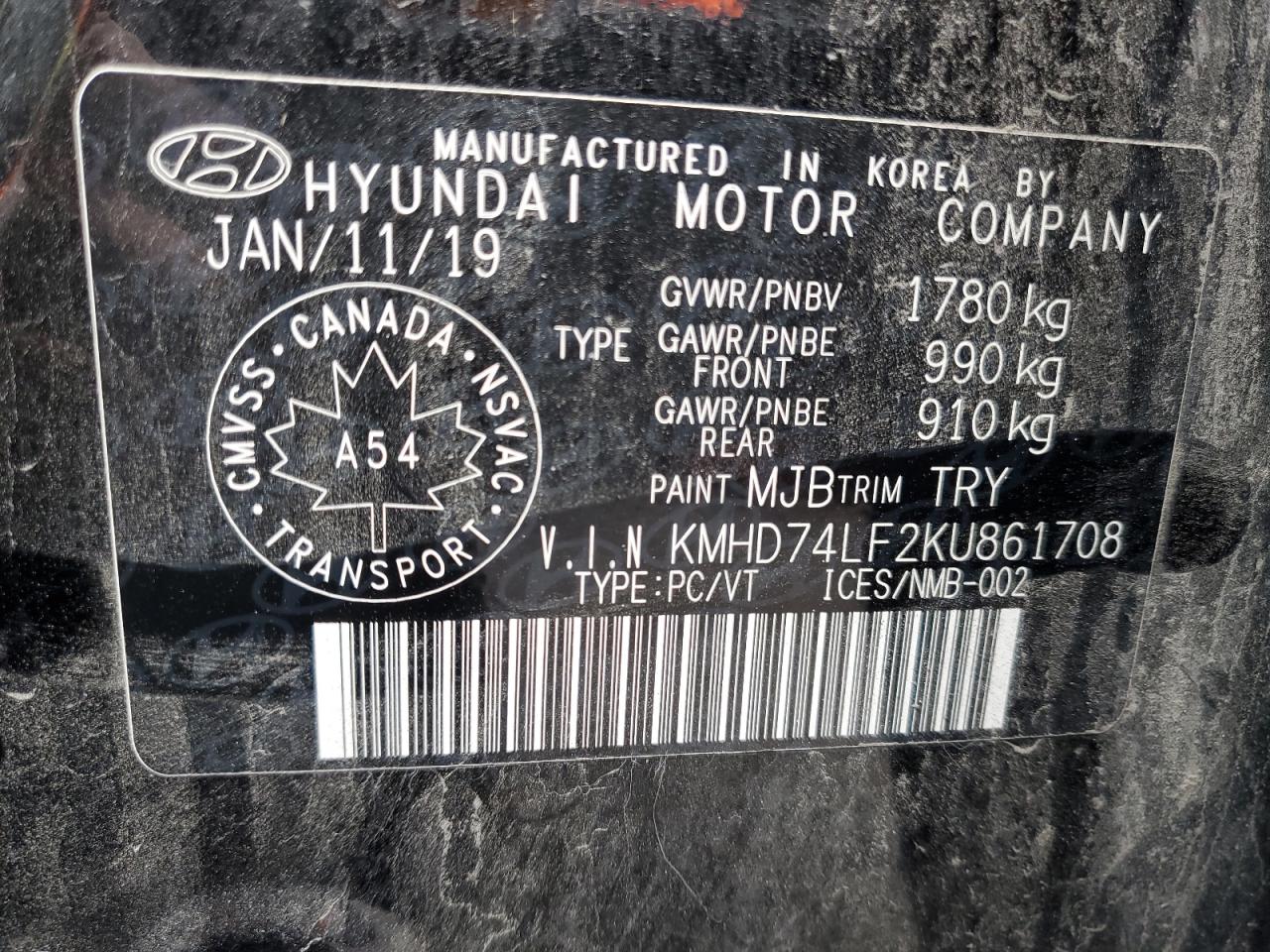 2019 HYUNDAI ELANTRA SE photo 13