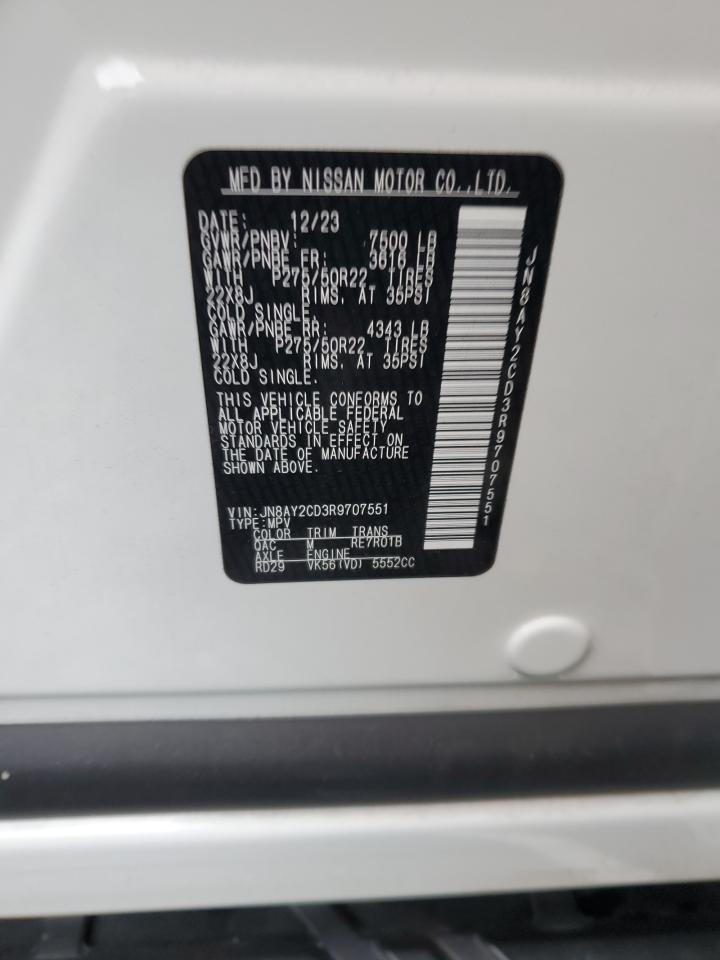 2024 NISSAN ARMADA PLATINUM photo 25