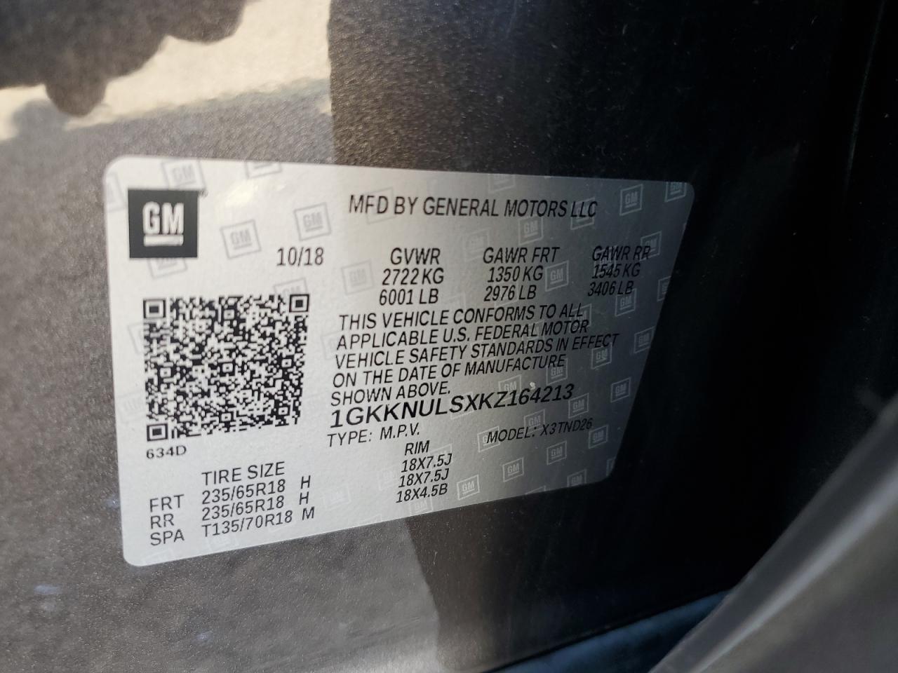 2019 GMC ACADIA SLT-1 photo 12
