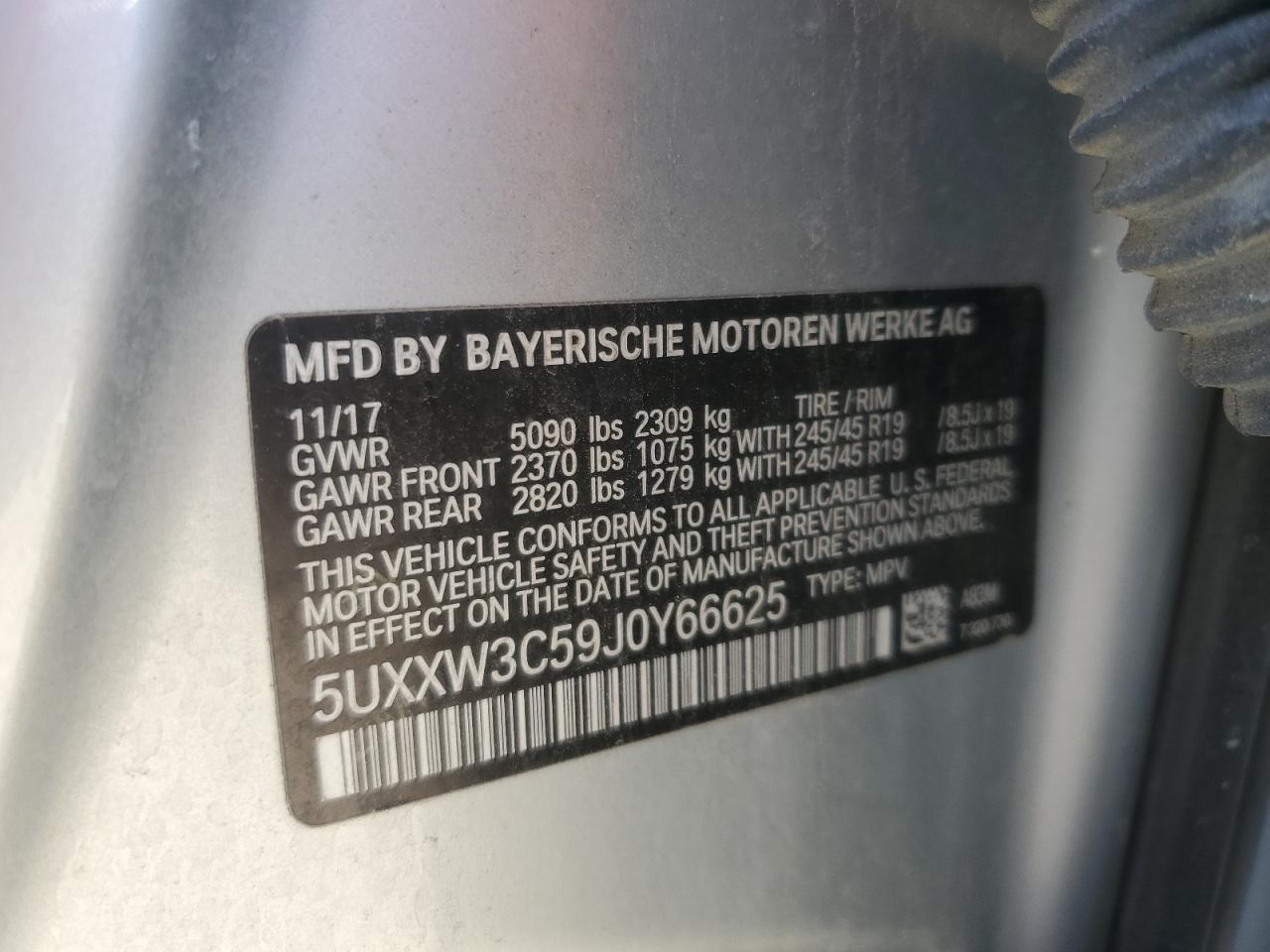 2018 BMW X4 XDRIVE28I photo 23