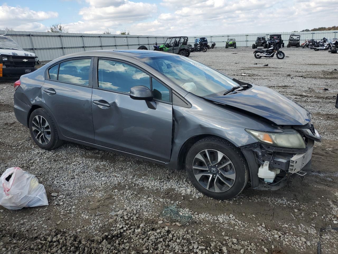 2013 HONDA CIVIC EX photo 4