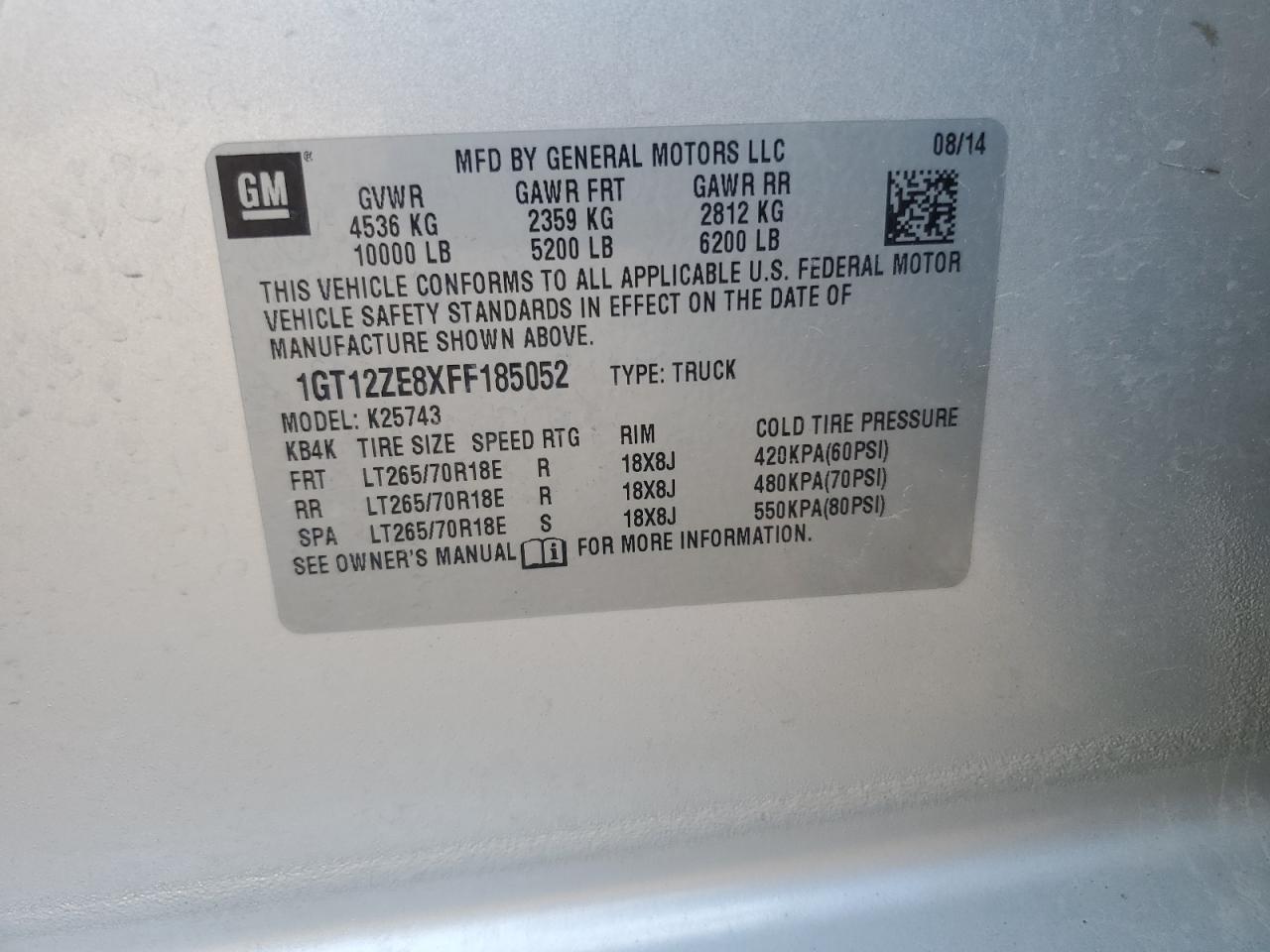 2015 GMC SIERRA K2500 SLT photo 23