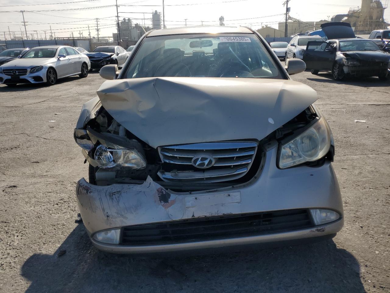 2010 HYUNDAI ELANTRA BLUE photo 9