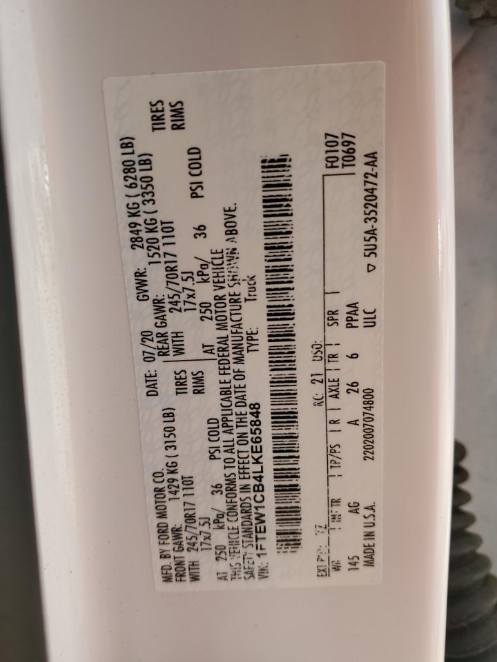 2020 FORD F150 SUPERCREW photo 23