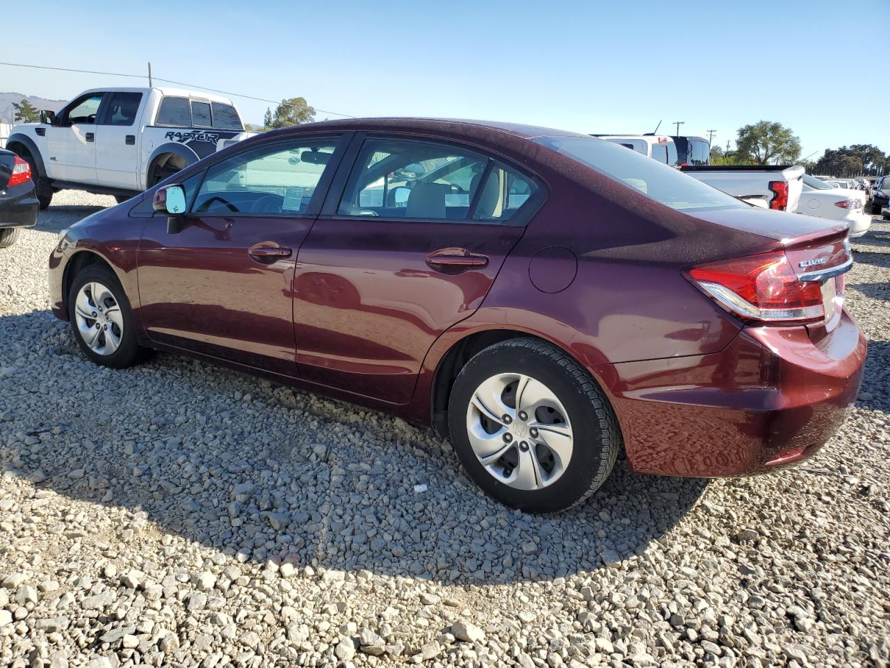 2013 HONDA CIVIC LX photo 2