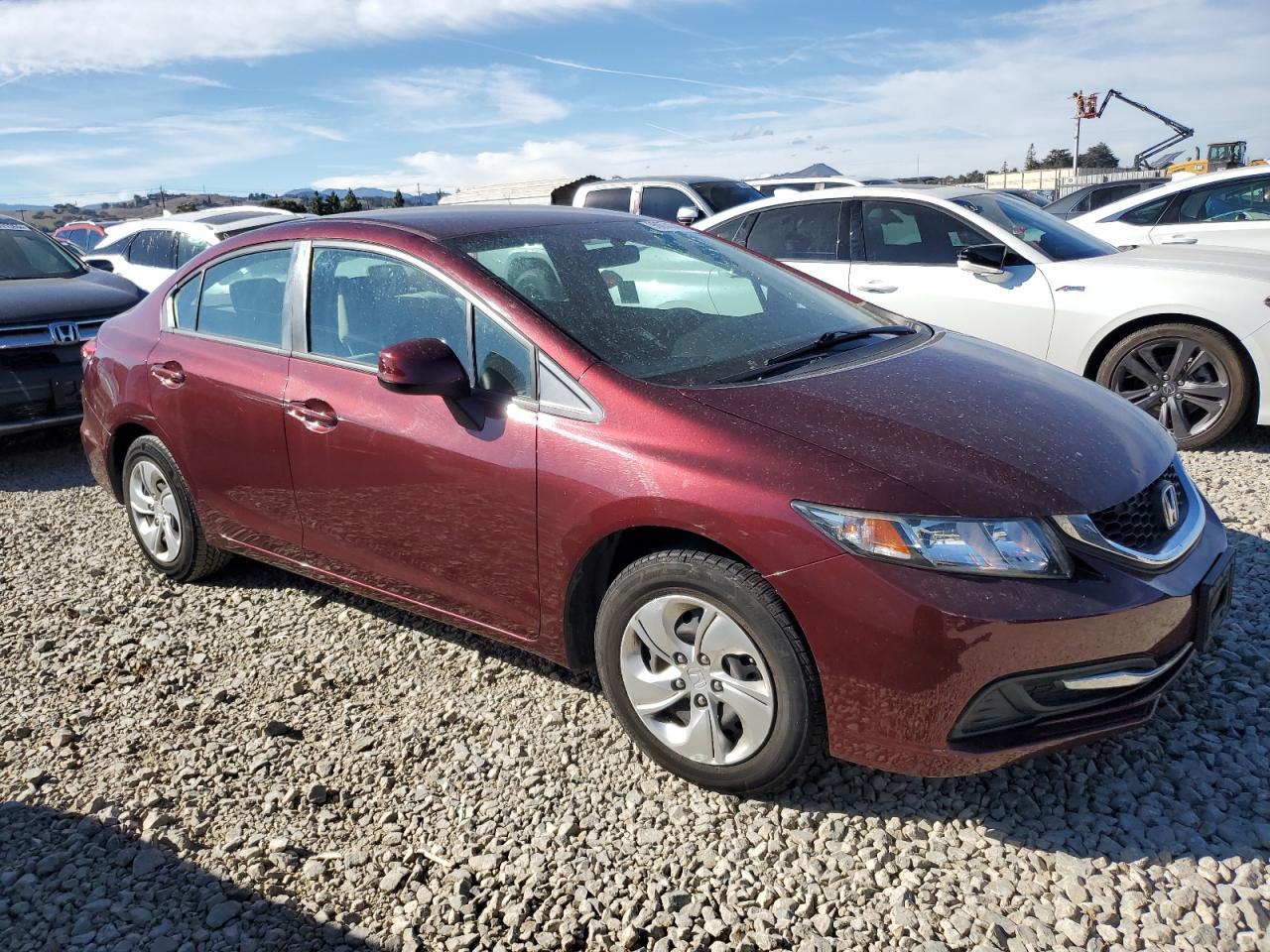 2013 HONDA CIVIC LX photo 4