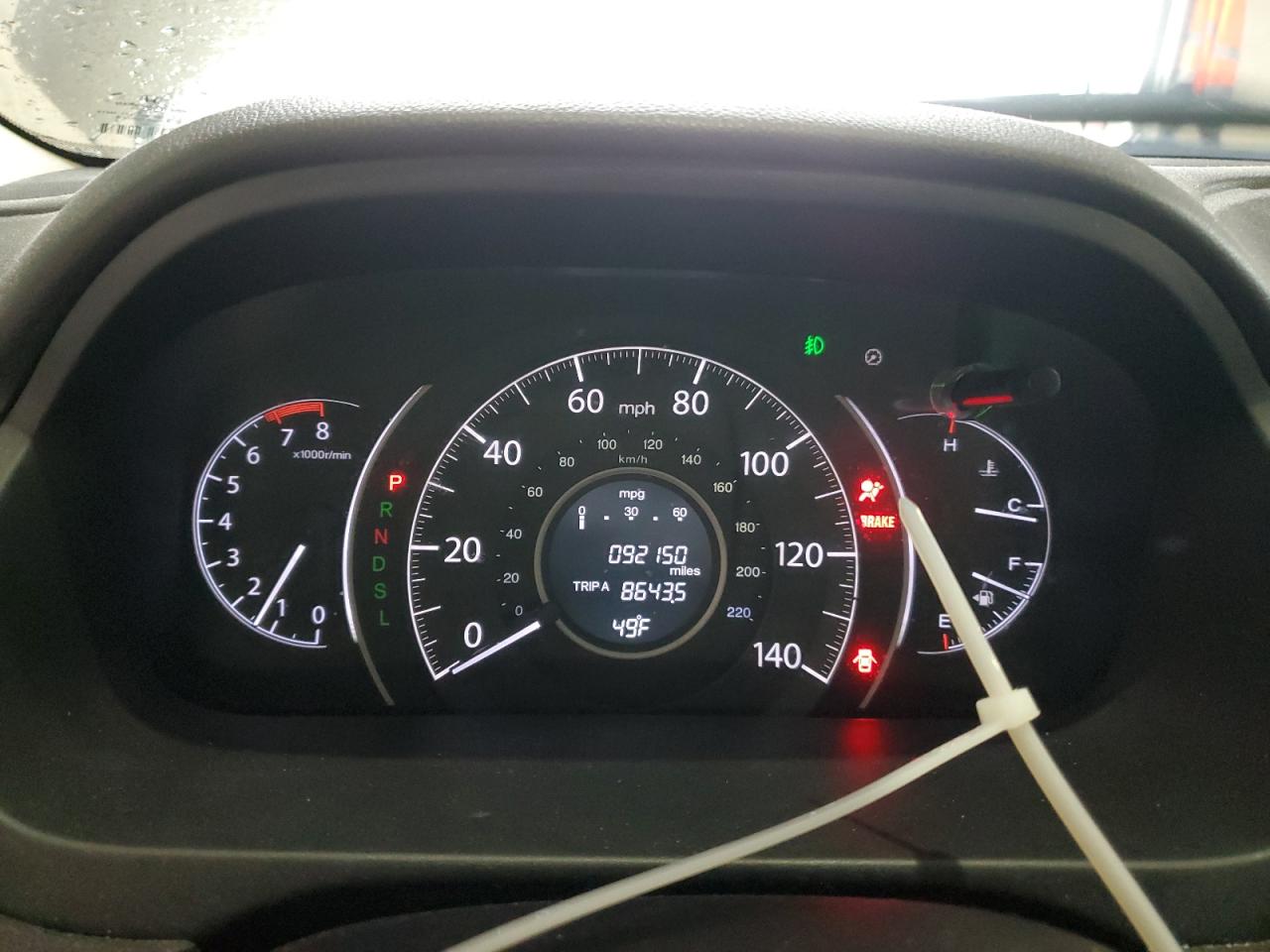 2016 HONDA CR-V EXL photo 9