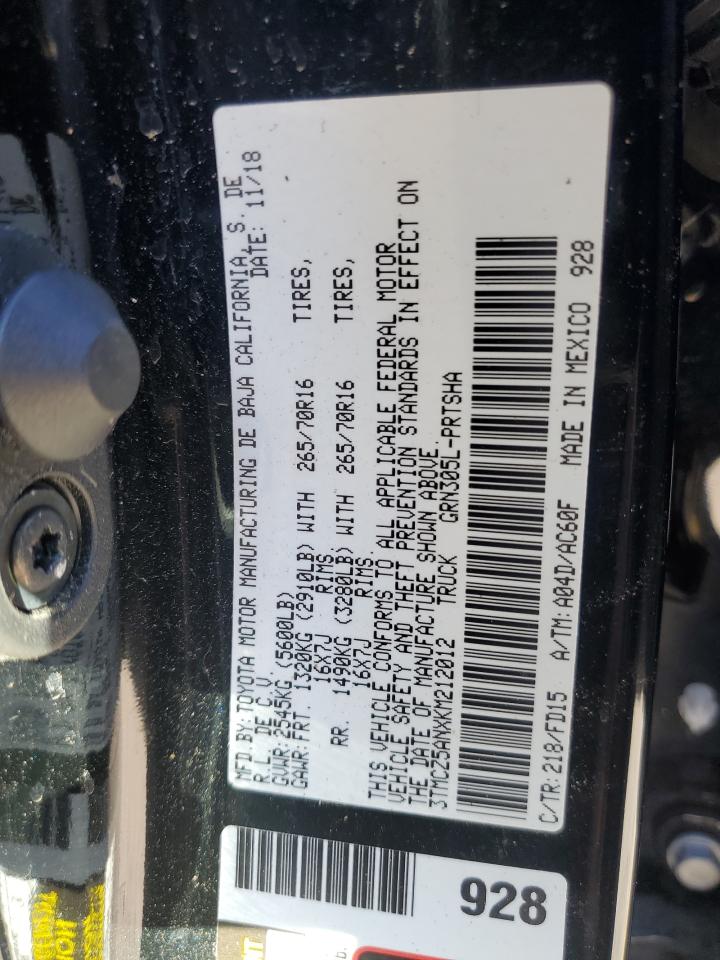 2019 TOYOTA TACOMA photo 34