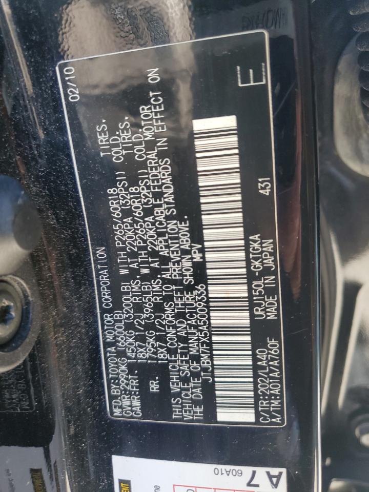2010 LEXUS GX 460 photo 13