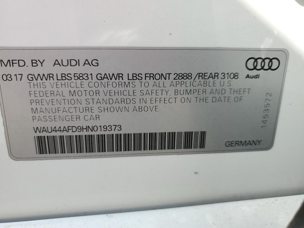 2017 AUDI A8 L QUATTRO photo 25