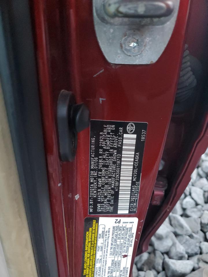 2006 TOYOTA CAMRY LE photo 23