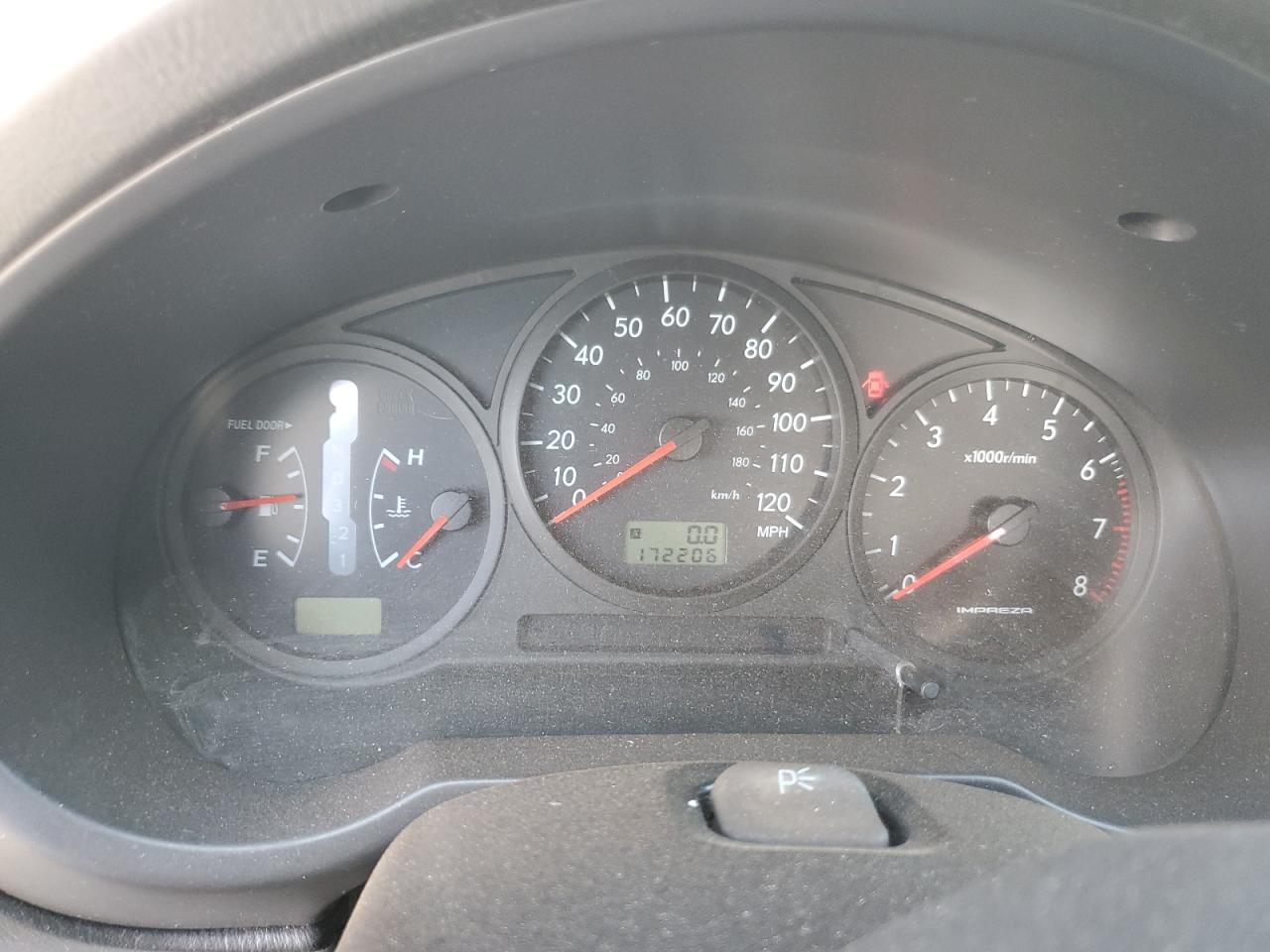 2006 SUBARU IMPREZA 2.5I photo 9