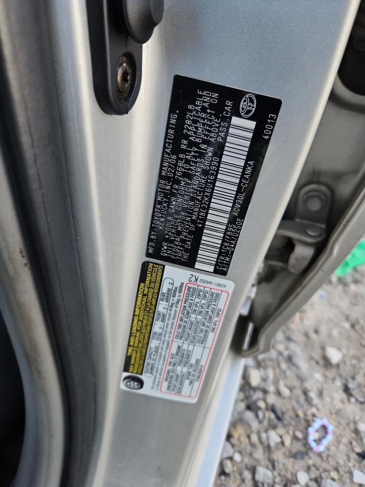 2006 TOYOTA CAMRY LE photo 12