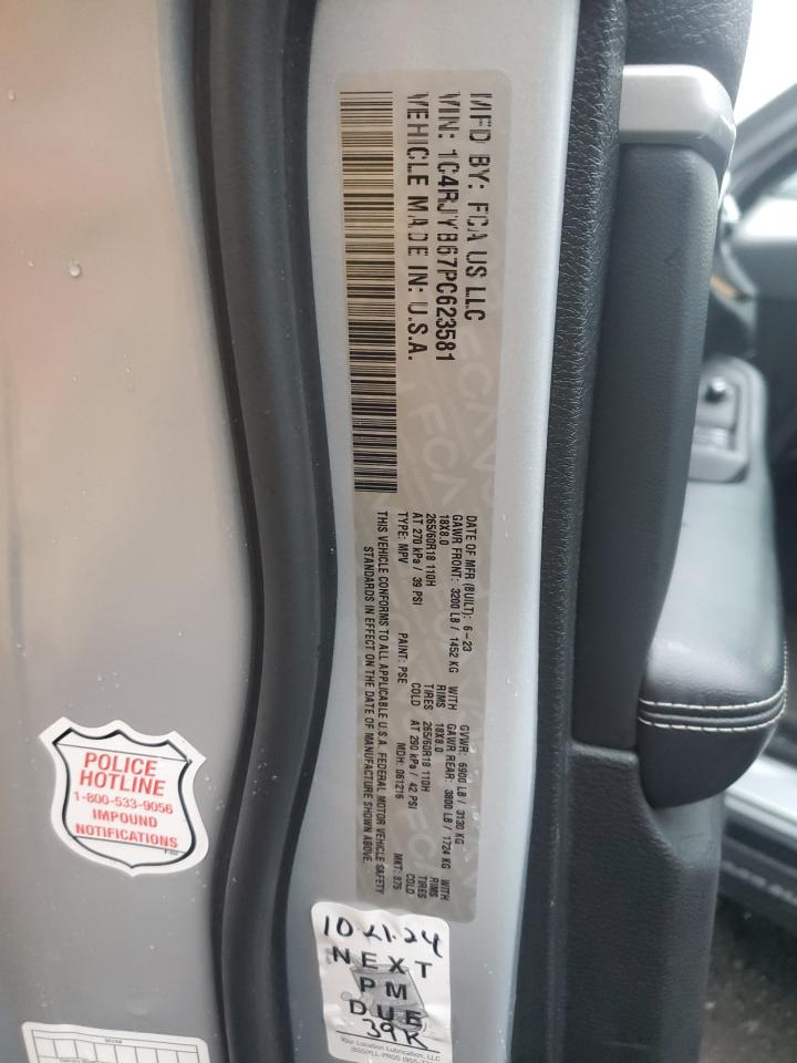 2023 JEEP GRAND CHEROKEE LIMITED 4XE photo 13
