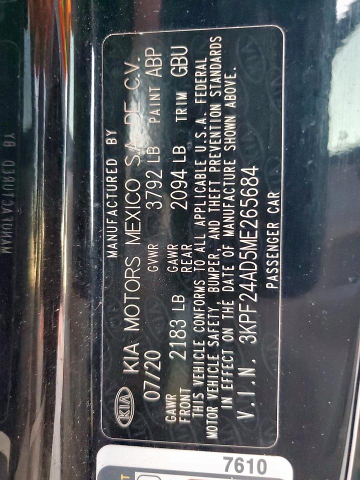 2021 KIA FORTE photo 25