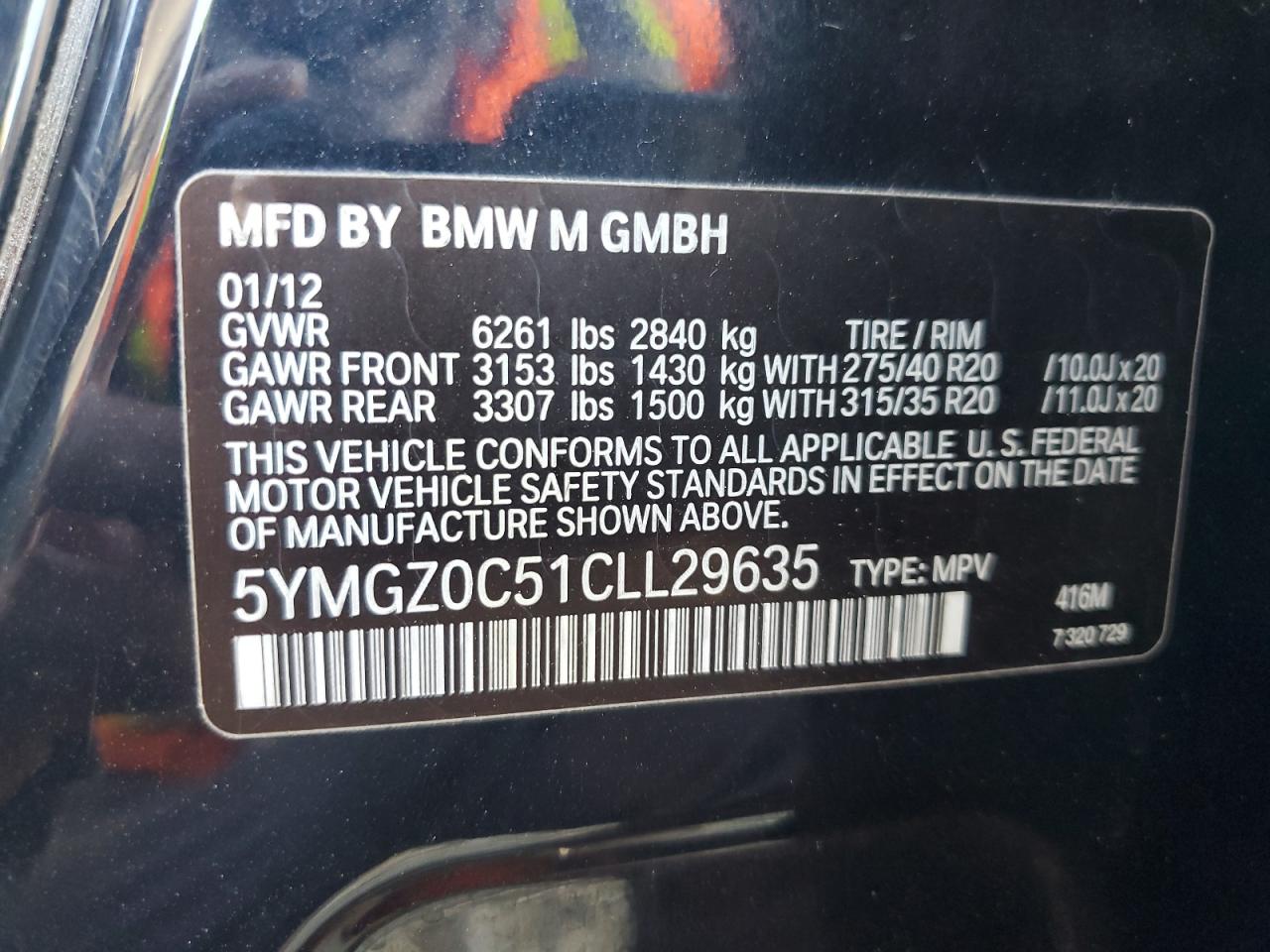 2012 BMW X6 M photo 25