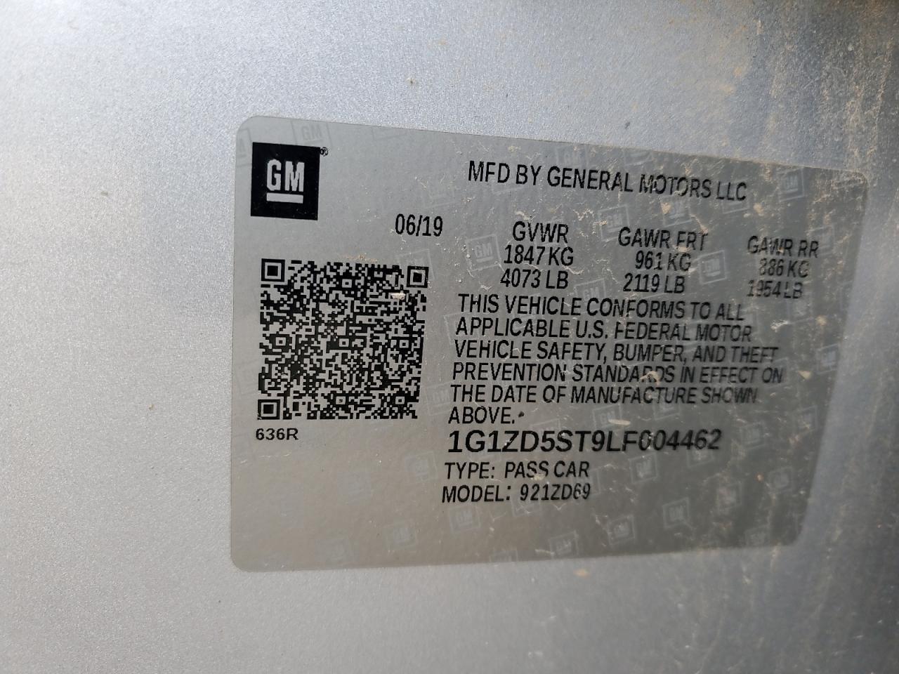 2020 CHEVROLET MALIBU LT photo 34