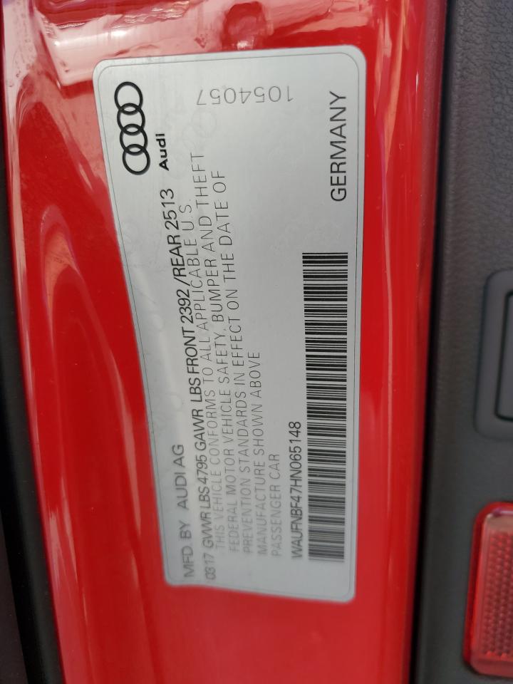 2017 AUDI A4 PRESTIGE photo 23