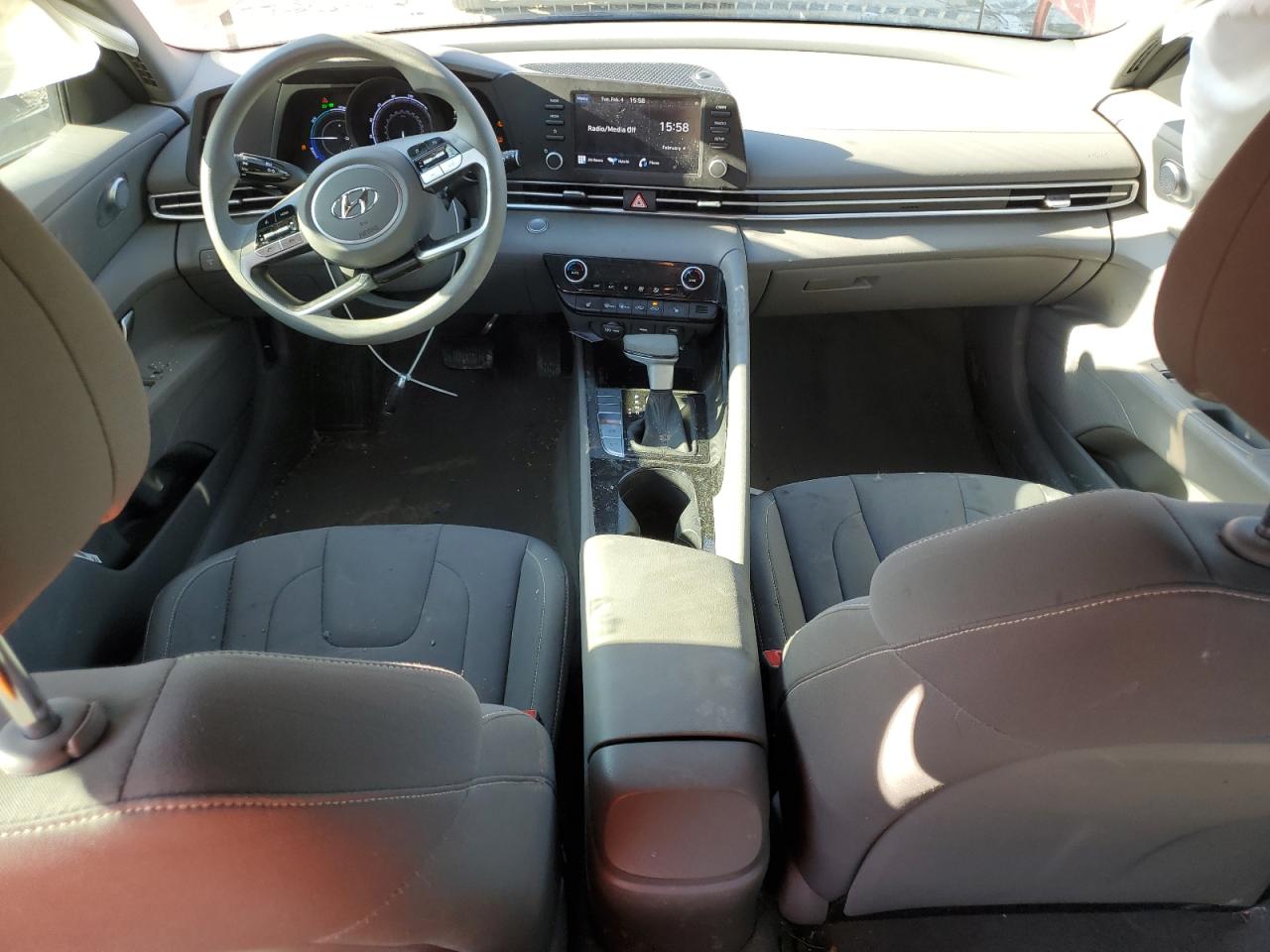 2023 HYUNDAI ELANTRA BLUE photo 8