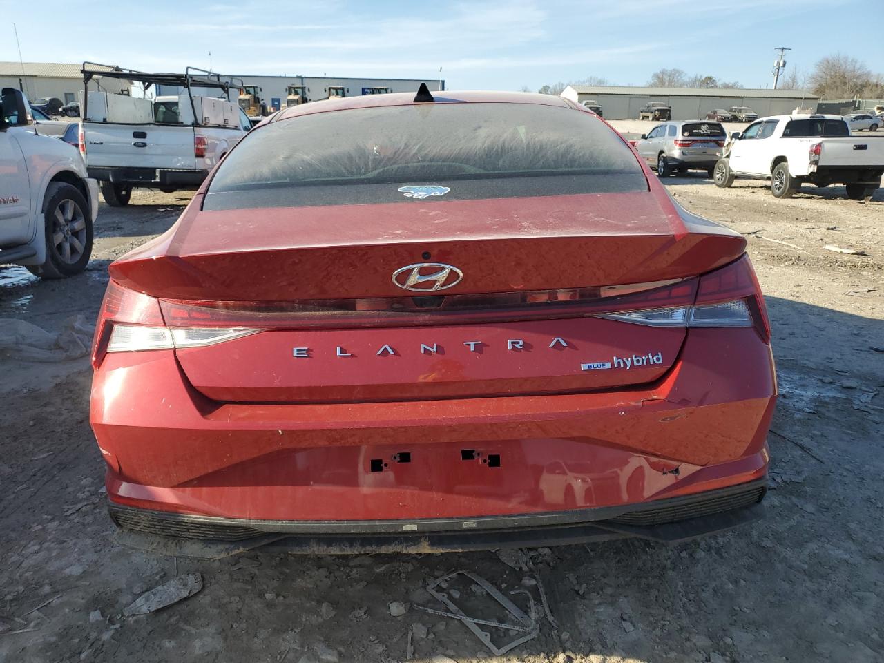 2023 HYUNDAI ELANTRA BLUE photo 6