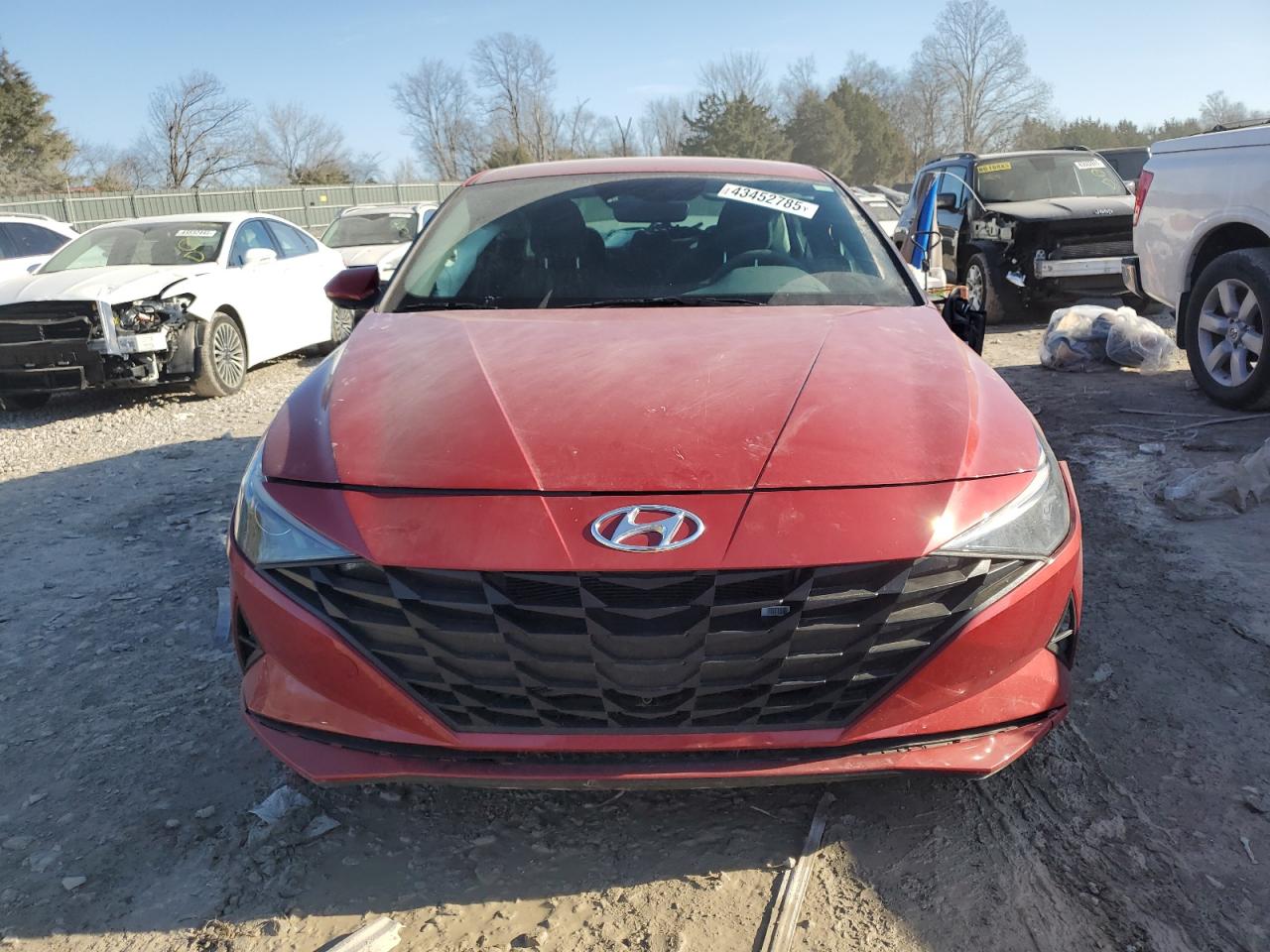 2023 HYUNDAI ELANTRA BLUE photo 5